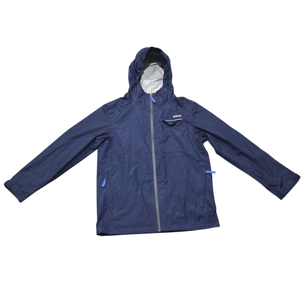 Patagonia Torrentshell Rain Jacket Navy Blue L 12